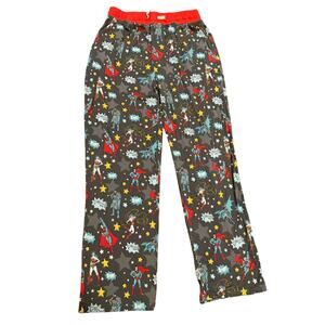 Little Sleepies justice league bamboo pajama pant adult medium